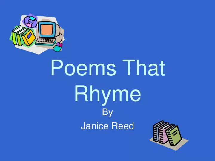 poems that rhyme