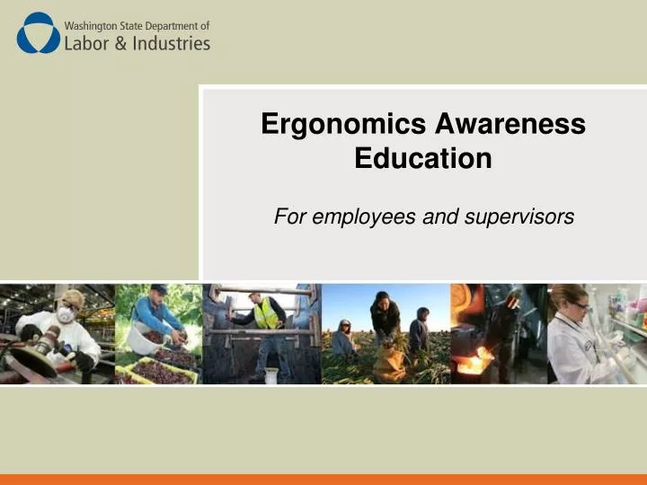 ergonomics awareness education