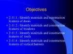 Objectives - slide 1
