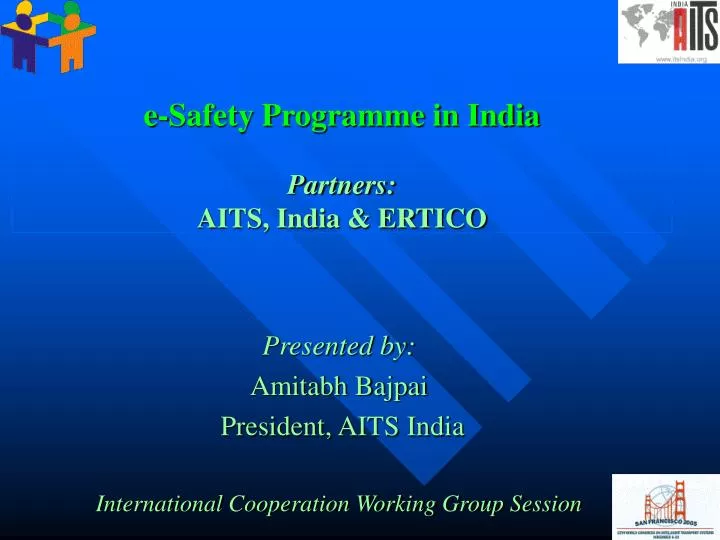 e safety programme in india partners aits india ertico