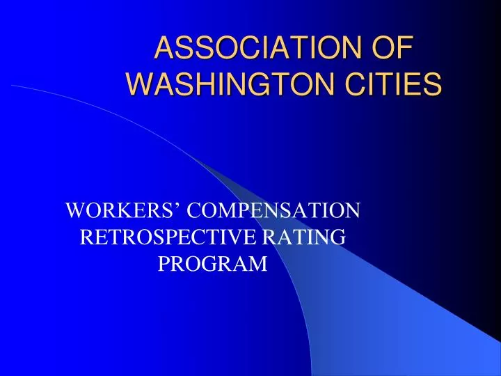 association of washington cities