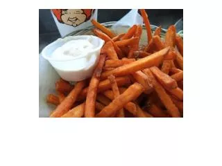 Perfect Yam fries