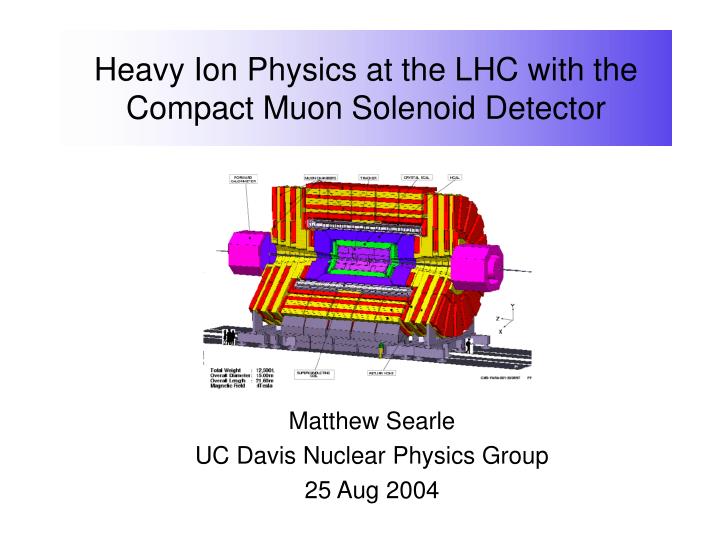 heavy ion physics at the lhc with the compact muon solenoid detector