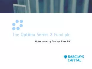The Optima Series 3 Fund Plc