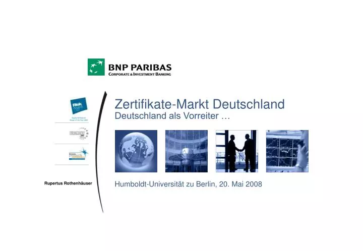 zertifikate markt deutschland deutschland als vorreiter
