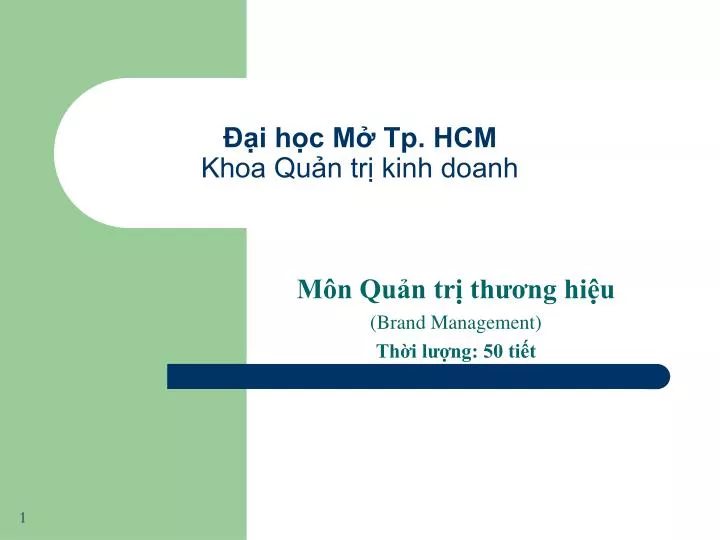 i h c m tp hcm khoa qu n tr kinh doanh