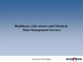 Healthcare, Life science and Chemical Data Management Services
