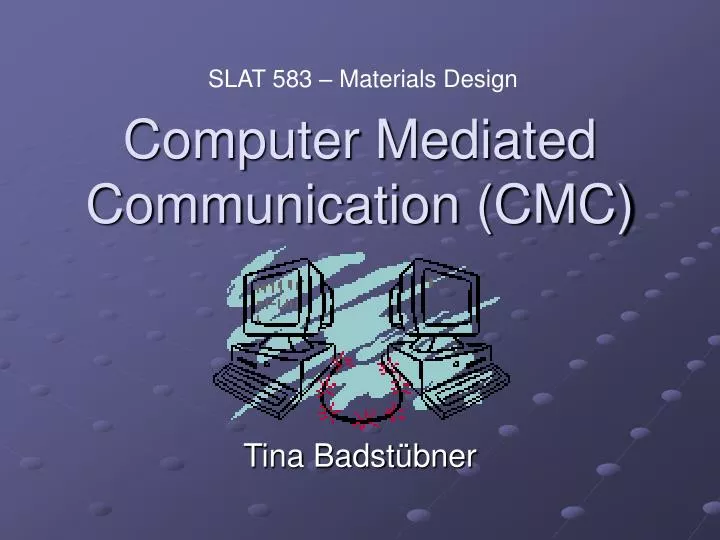 computer mediated communication cmc