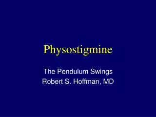 Physostigmine