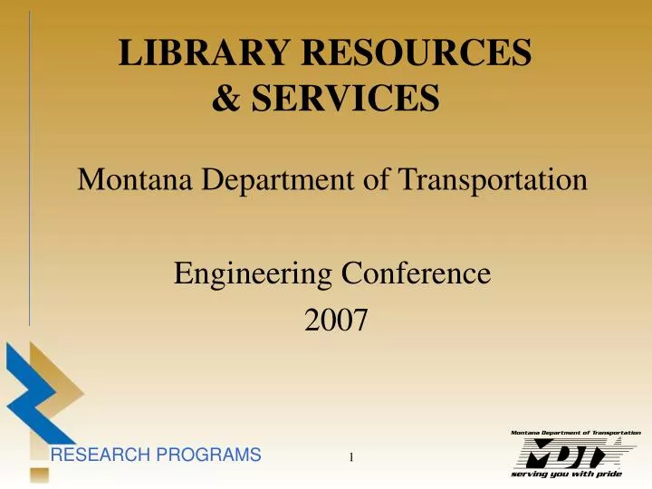 library resources services