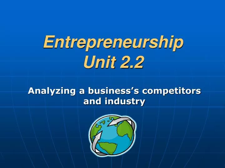 entrepreneurship unit 2 2