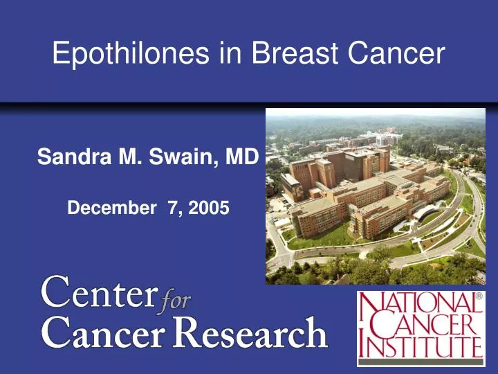 epothilones in breast cancer