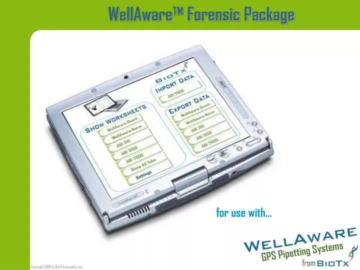 wellaware forensic package