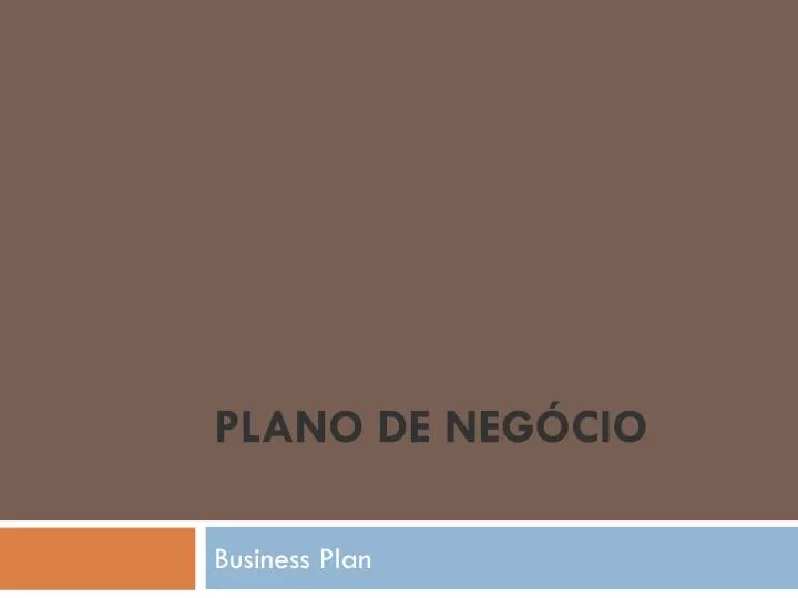 Competição De Estratégia De Negócios, Planejamento Estratégico