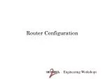 Router Configuration - slide 1