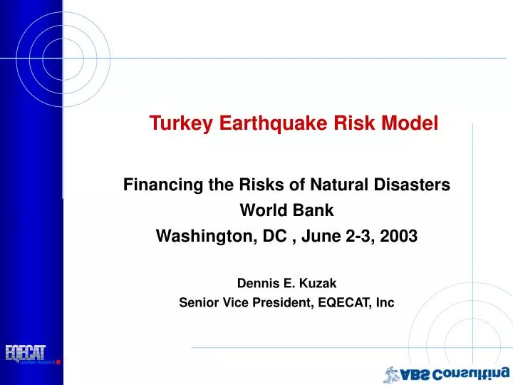 turkey earthquake risk model