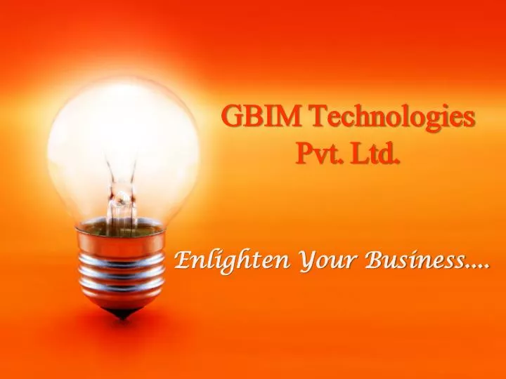gbim technologies pvt ltd