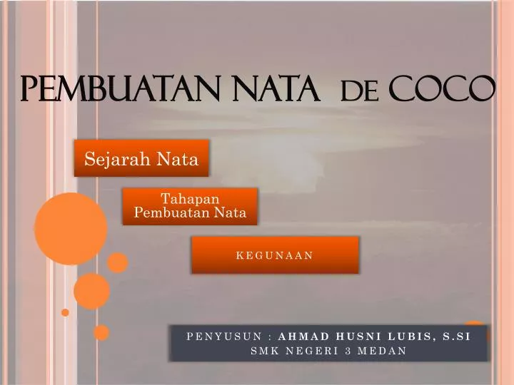 pembuatan nata de coco