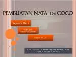 nata de coco - slide 1