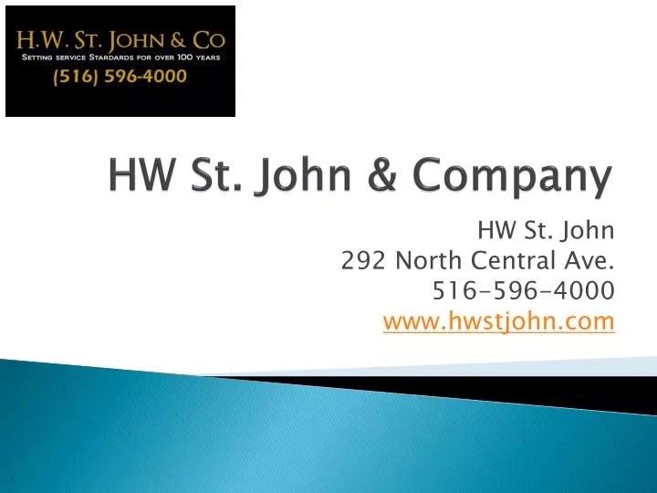 hw st john company