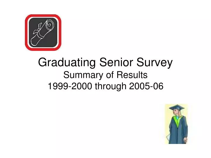 graduating senior survey summary of results 1999 2000 through 2005 06