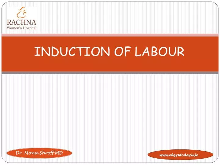 induction of labour