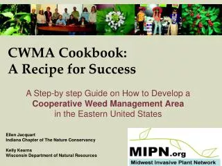 CWMA Cookbook: A Recipe for Success