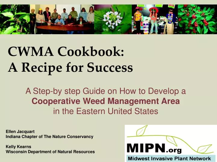 cwma cookbook a recipe for success
