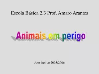 Escola Básica 2,3 Prof. Amaro Arantes