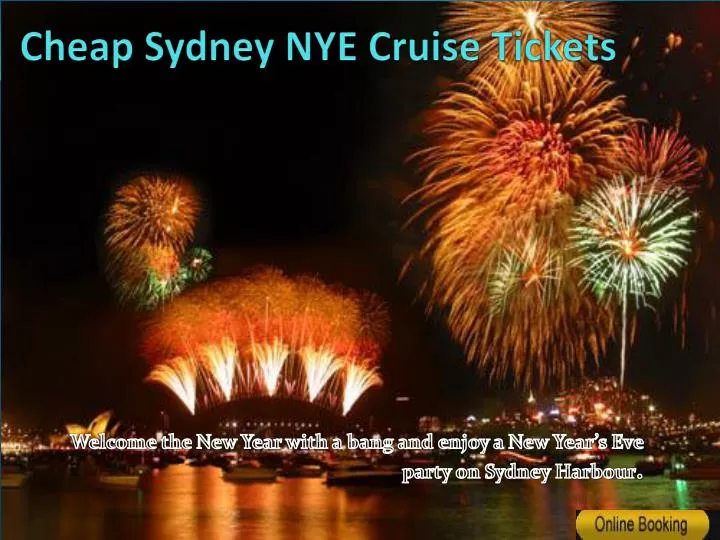 cheap sydney nye cruise tickets