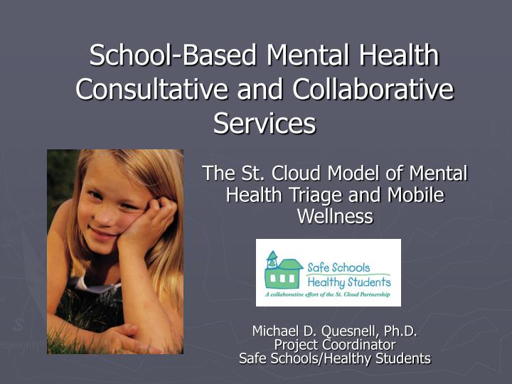 school based mental health consultative and collaborative services