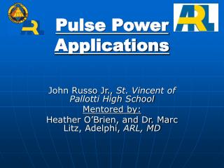 Pulse Power Applications