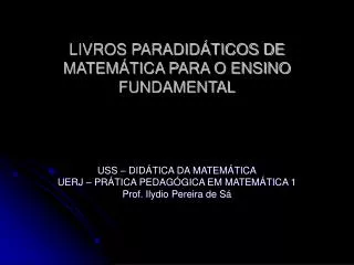 Ensino Fundamental, 9° ano - ppt carregar