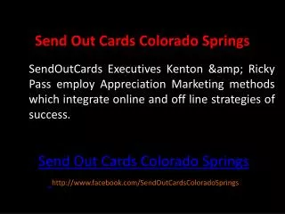 Send Out Cards Colorado Springs