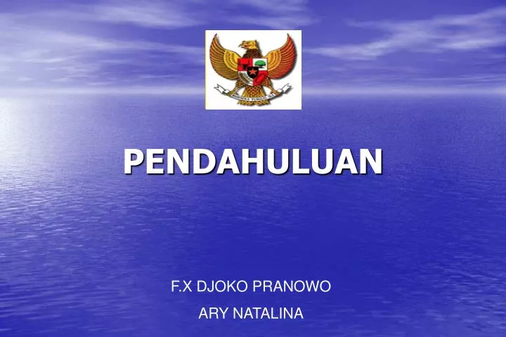 pendahuluan