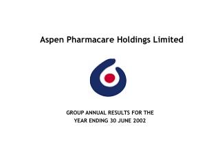 Aspen Pharmacare Holdings Limited