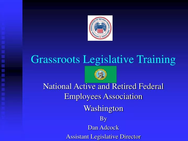 grassroots legislative training