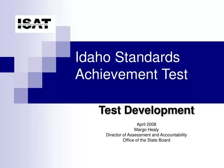 idaho standards achievement test