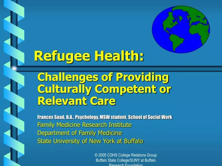 refugee health