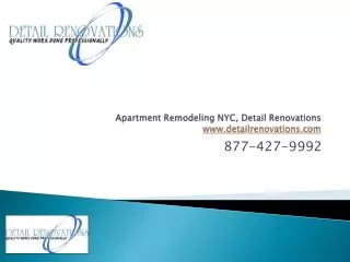 NYC Apartment Remodelers, Detail Renovations