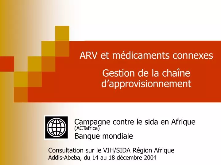 campagne contre le sida en afrique actafrica banque mondiale