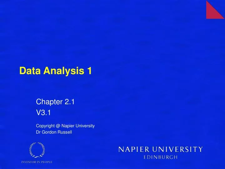 data analysis 1