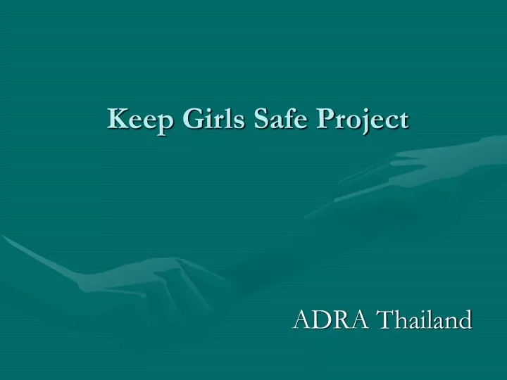 keep girls safe project