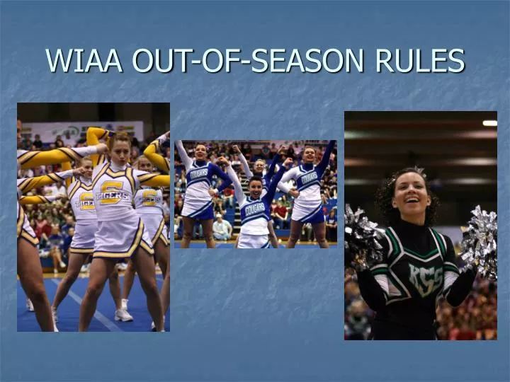 wiaa out of season rules