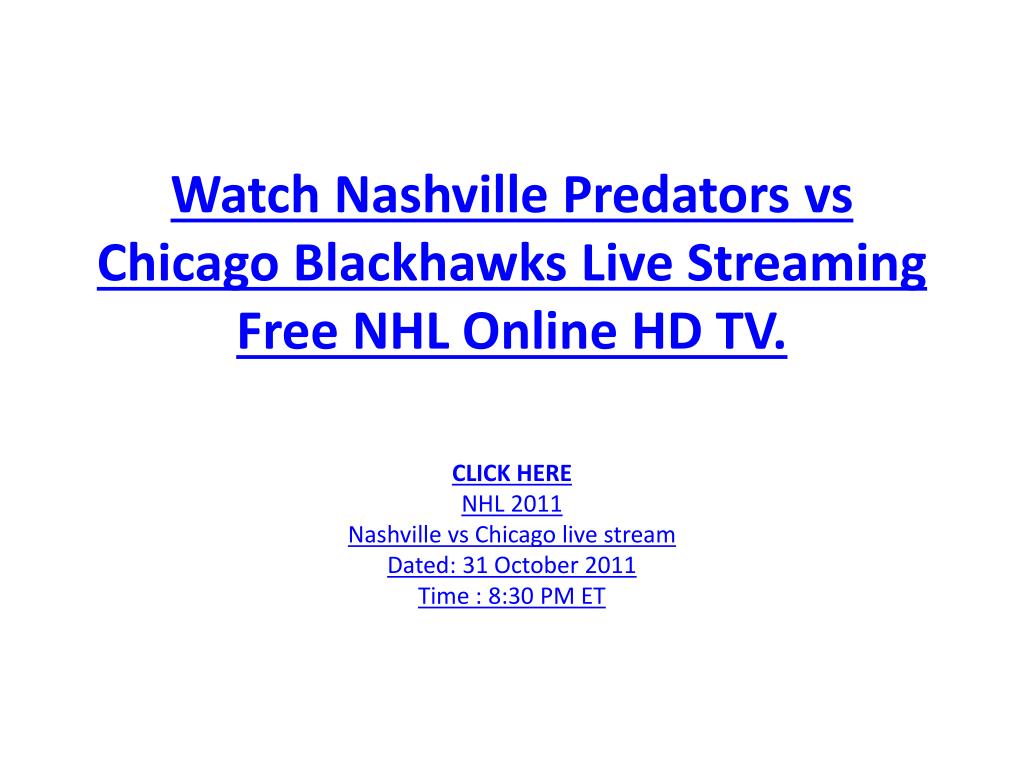 watch nhl online free streaming