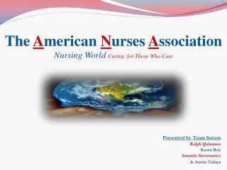 ANA Nursing World