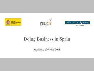 Doing Business in Spain