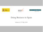 Doing Business in Spain - slide 1