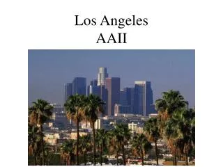 Los Angeles AAII