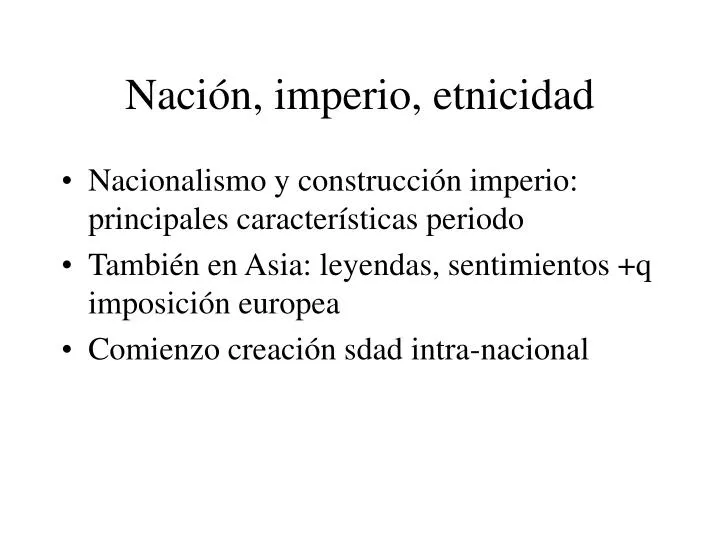 naci n imperio etnicidad